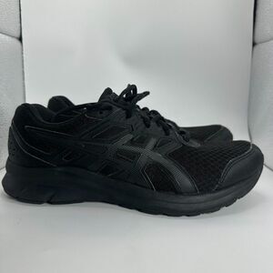 Asics Jolt 3 Shoes Mens Size 7.5 Wide Black Running Walking Trainer